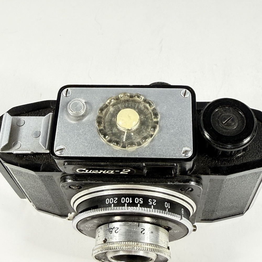 Smena-2 Vintage 35mm Film Camera Soviet USSR T-22 40mm Lens Bakelite - Picture 7 of 7